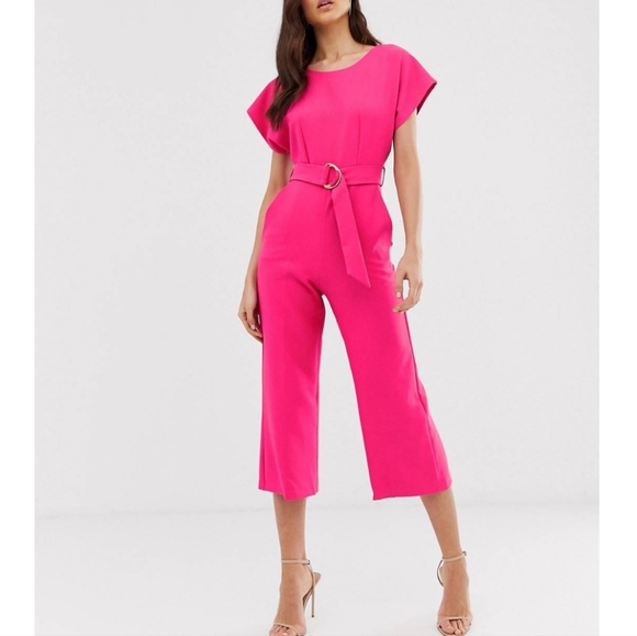 ASOS | Cropped Jumpsuit by Closet - Picture 3 of 4